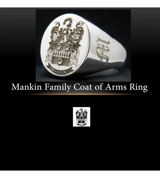 Mankin Family Crest Ring