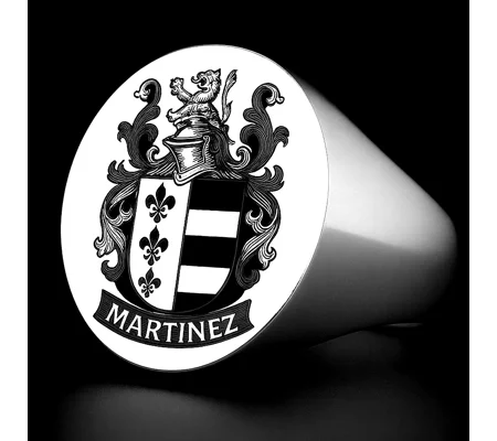Martinez Coat of Arms Ring