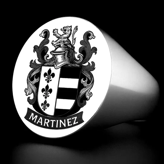Martinez Coat of Arms Ring