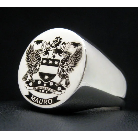 Mauro Family Crest Ring