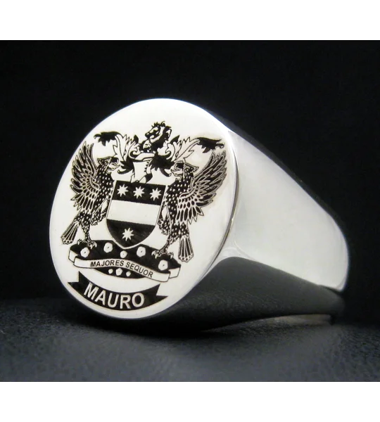 Mauro Family Crest Ring
