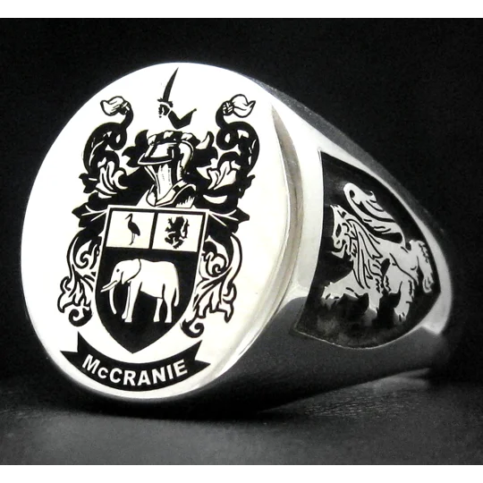 McCranie Family Crest Ring