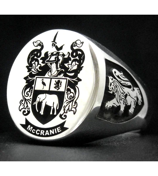 McCranie Family Crest Ring