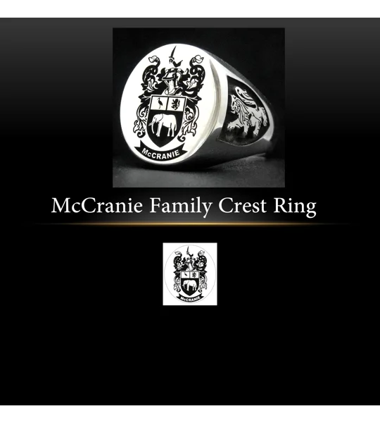 McCranie Family Crest Ring