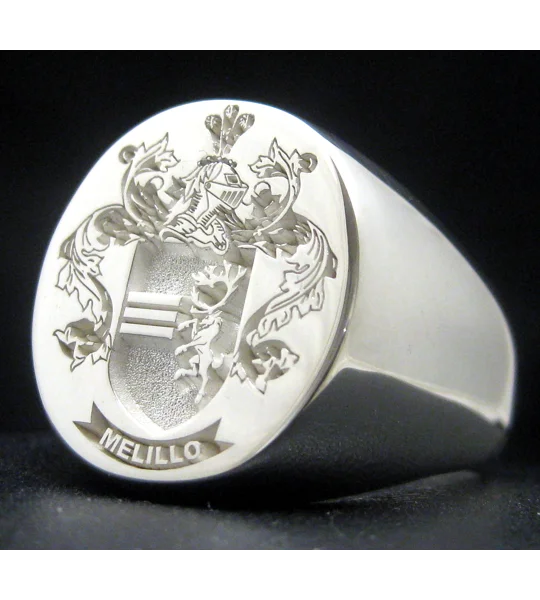 oval signet wedding rings