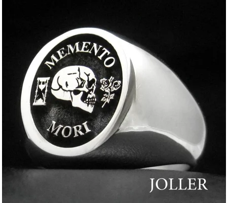 Memento Mori Signet Ring