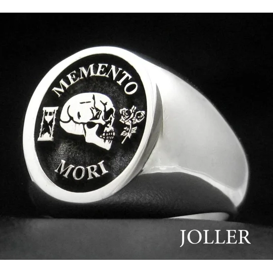 Memento Mori Signet Ring