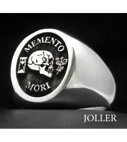 Memento Mori Signet Ring