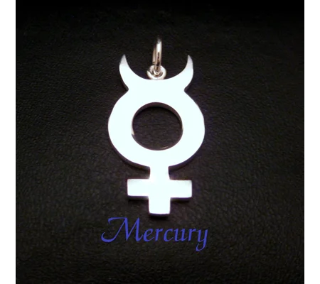 Mercury Pendant - Handmade