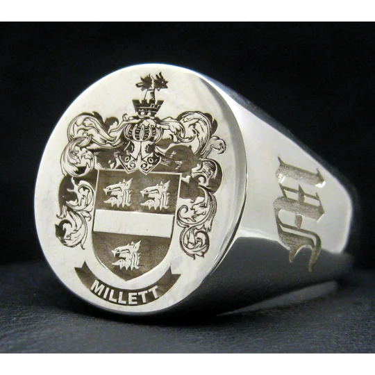 Millett Coat of Arms Ring