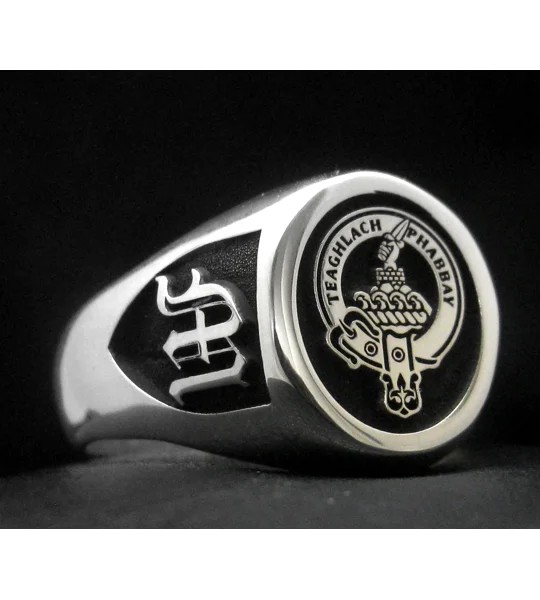 Morrison Clan family crest ring