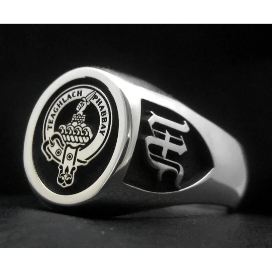 Morrison Clan family crest ring