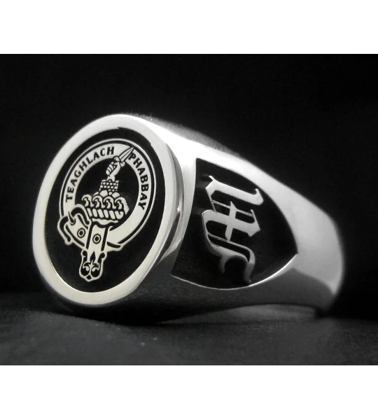 Morrison Clan family crest ring
