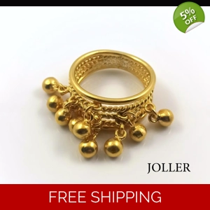 Gold Ring Filigree / Spheres