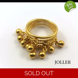 Gold Ring Filigree Spheres