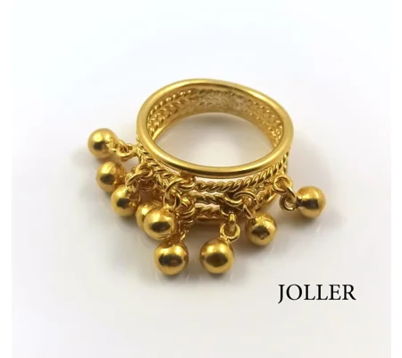 Gold Ring Filigree / Spheres