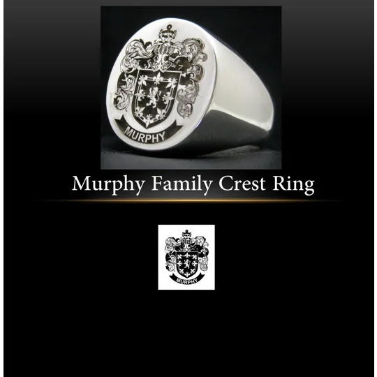 Murphy Family Crest Ring