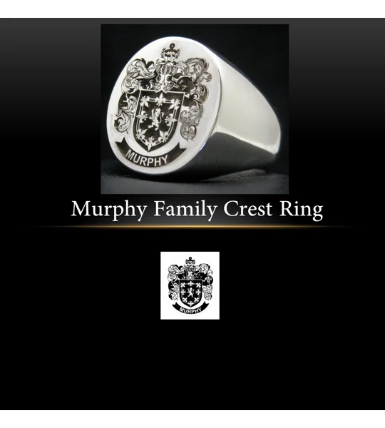 Murphy Family Crest Ring