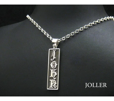 Name tag for necklace