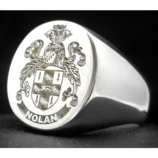 Nolan Family Crest Ring