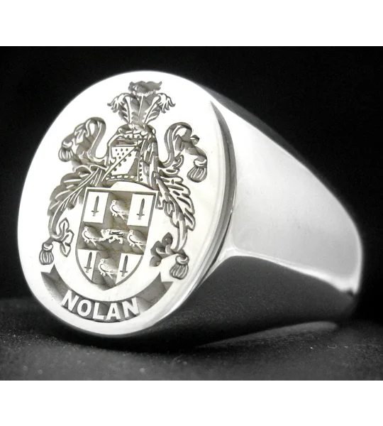 Nolan Family Crest Ring