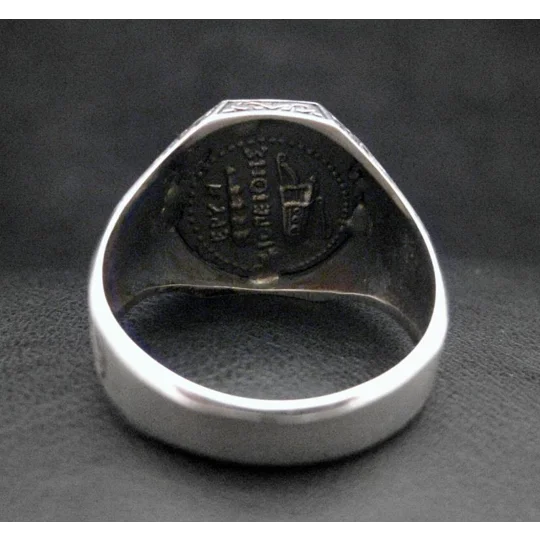 Alexander the Great as Hercules Octagon Ring