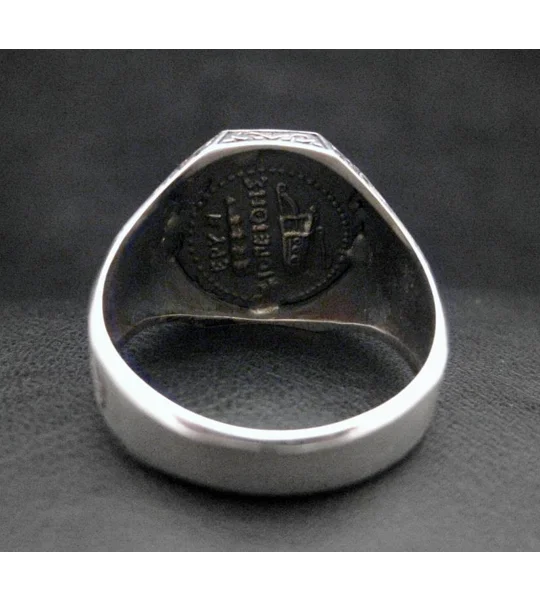 Alexander the Great as Hercules Octagon Ring