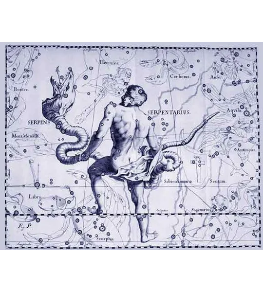 Ophiuchus Zodiac Pendant