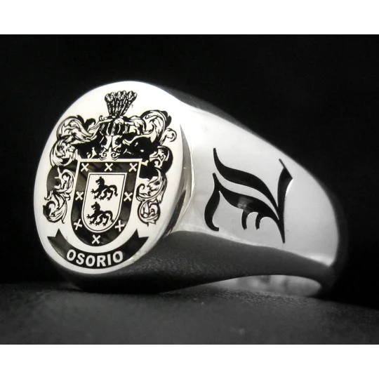 Osorio Coat of Arms Ring