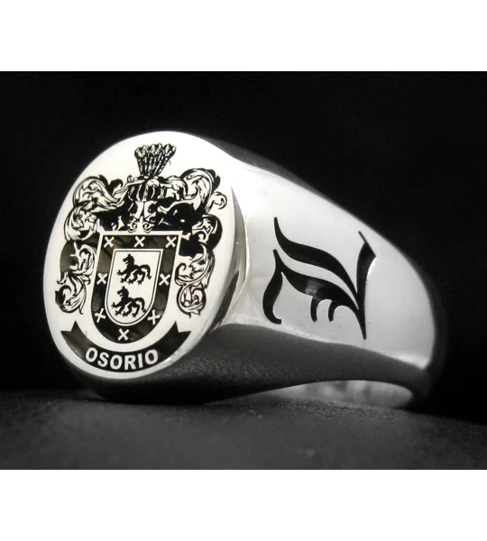 Osorio Coat of Arms Ring