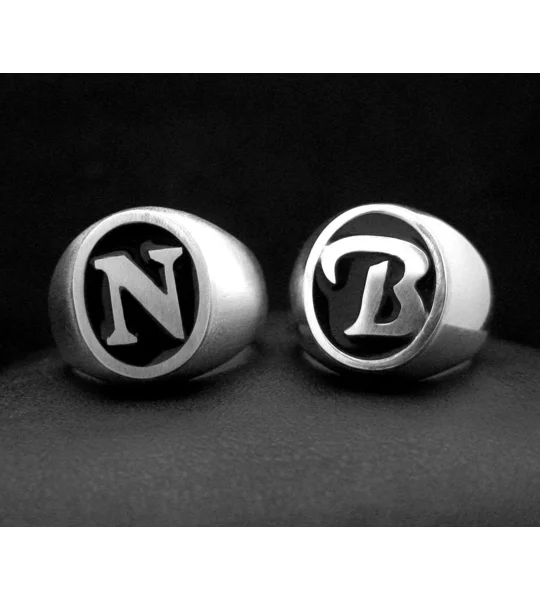 Custom Made Signet Ring - Monogram
