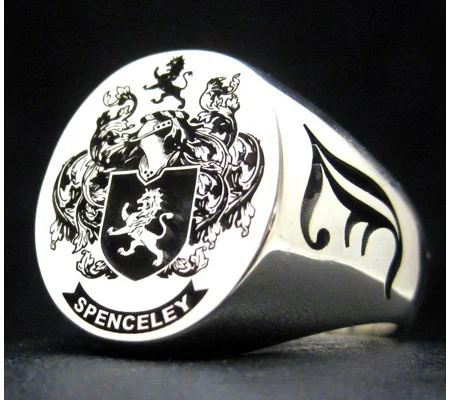 Personalized Coat of Arms Rings - Any Coat of Arms