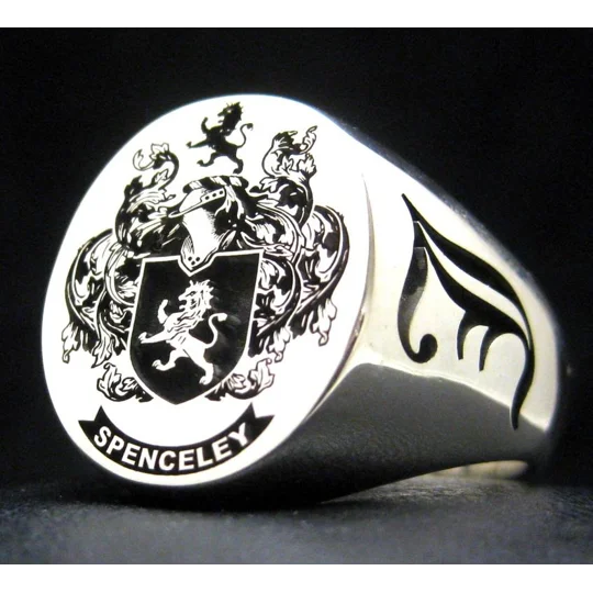 Personalized Coat of Arms Rings - Any Coat of Arms