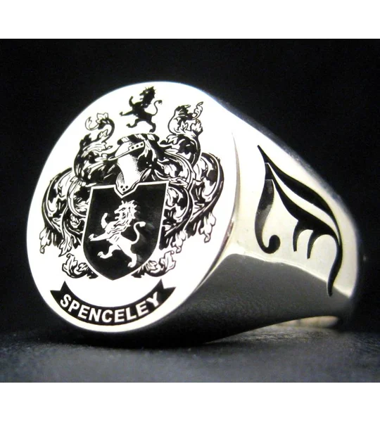 Personalized Coat of Arms Rings - Any Coat of Arms