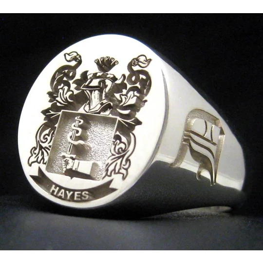 Polished Men's Signet Ring