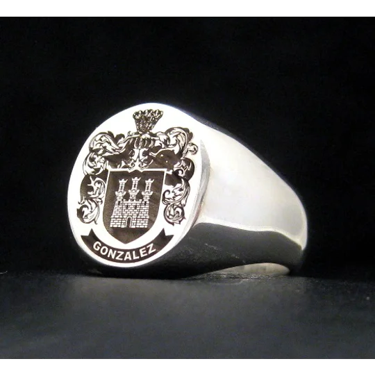 Custom Silver Signet Rings