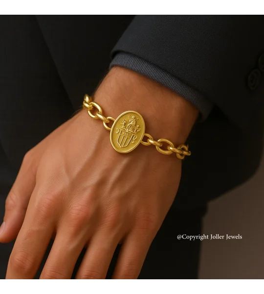 personalized monogram bracelet