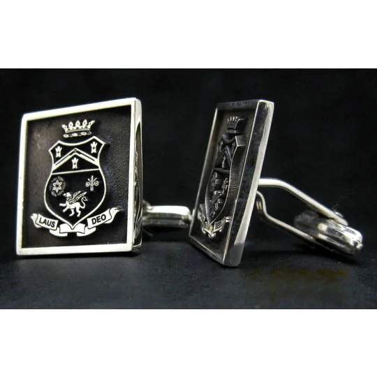 personalized monogram cufflinks