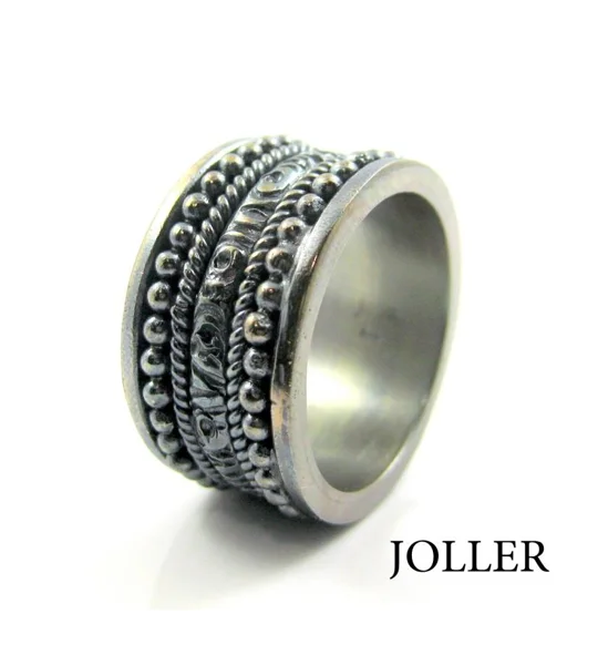 Men's Black Wedding Band - Handmade