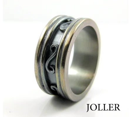 Black Wedding Band - Mens