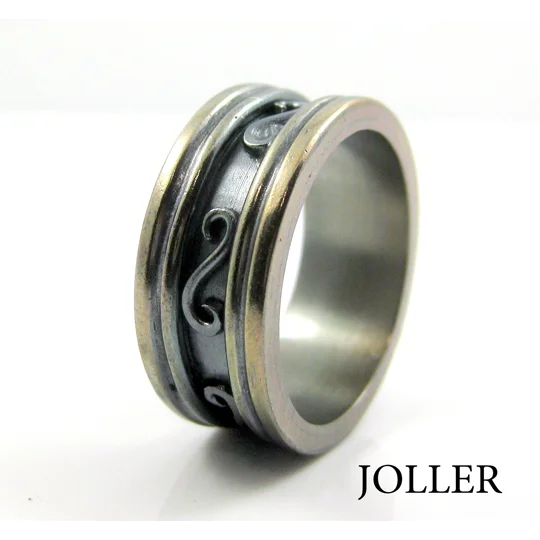 Black Wedding Band - Mens