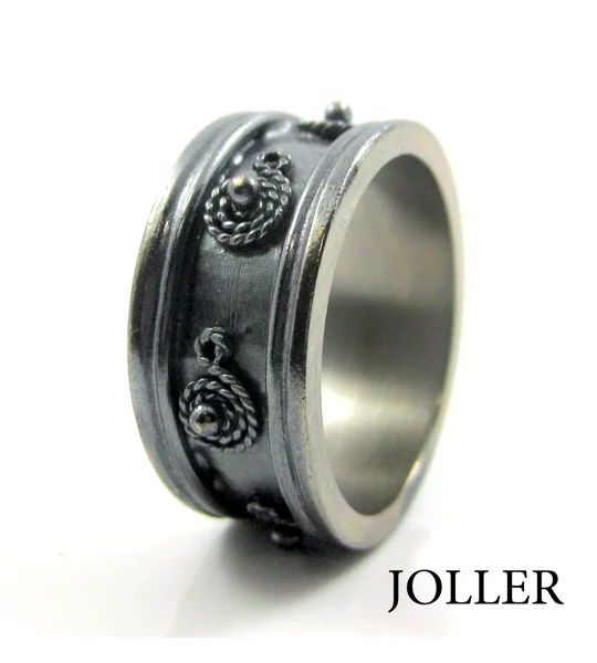 Mens Black Wedding Band