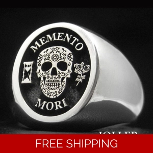 Memento Mori Calavera Ring