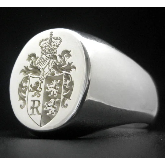 silver signet ring