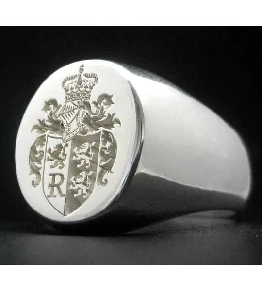 silver signet ring