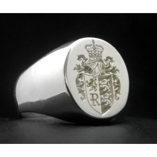 Rainey Family Coat of Arms Ring