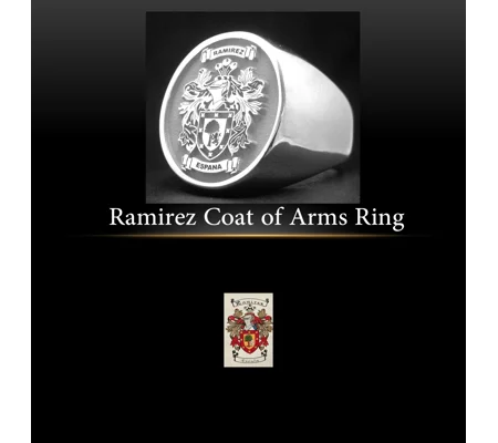 Ramirez Coat of Arms Ring