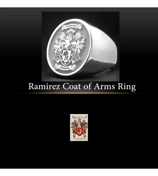 Ramirez Coat of Arms Ring