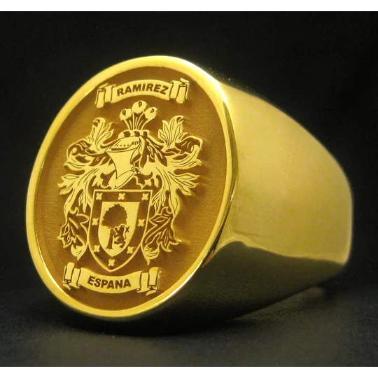 Ramirez Family Crest Ring