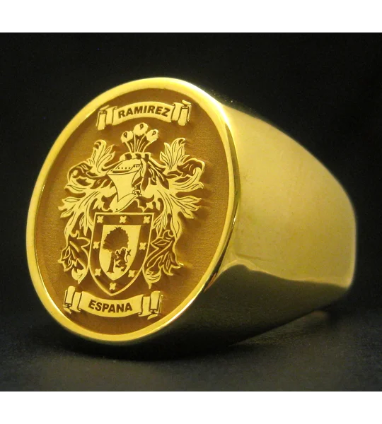 Ramirez Family Crest Ring